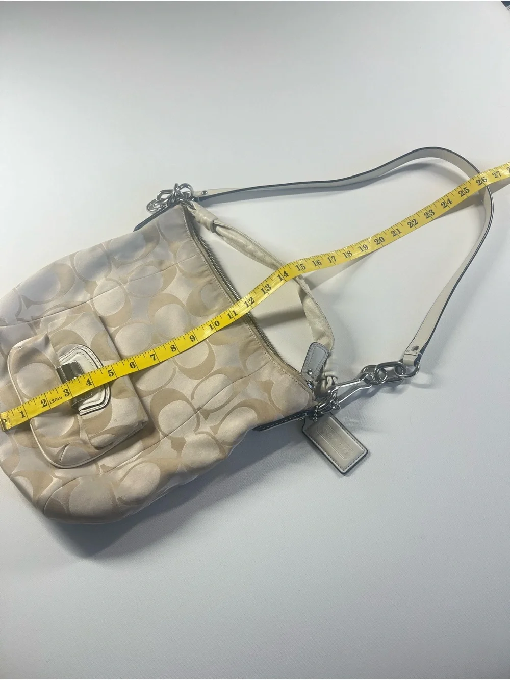 Coach shoulder hobo